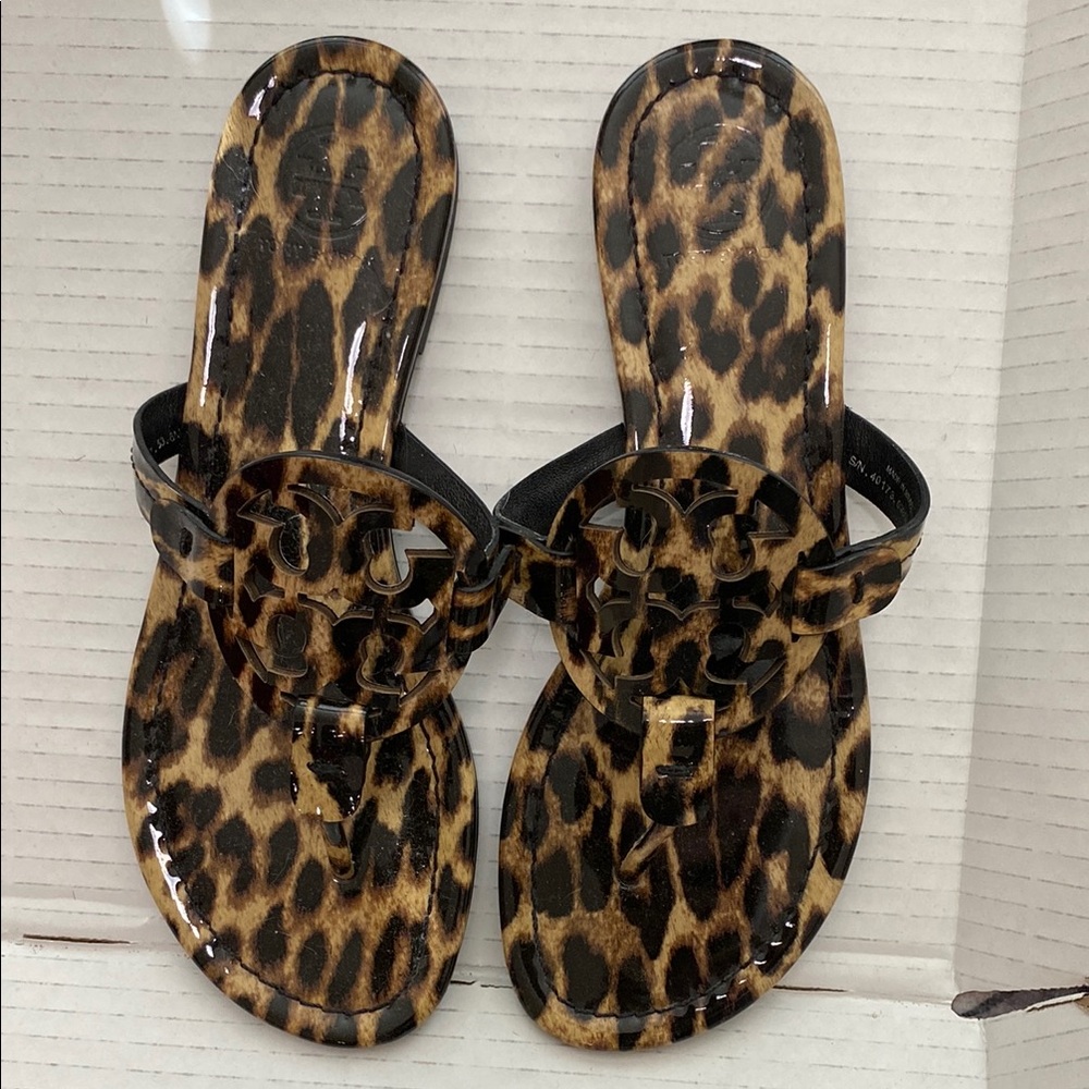 Tory Burch Leopard Print Sandals